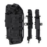 For BMW FEM BDC CAS4 CAS4+ 4 button Smart Remote Key with 433MHz HTTAG-PRO(ID49) PCF7953P chip black color