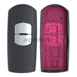 For Mazda 2 button keyless Smart remote key with 315MHz FSK PCF7953P / HITAG PRO / 49 CHIP FCC ID: WAZSKE13D01 Model: SKE13D-01