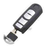 For Mazda 4 button Keyless Card Car Remote Control Key with ID49 chip 433MHz  FCCID:SKE13E-02