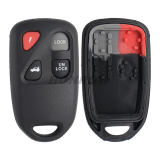 For Mazda 3+1 button remote key with 313.8MHZ KPU41805