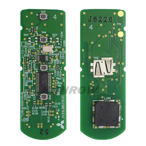 For Mazda 4 button keyless Smart remote key with 315mhz with hitag pro 49  7953P chip