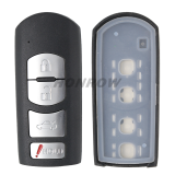 For Mazda 4 button smart remote key with 315MHZ 4D63 CHIP  FCC ID: KR55WK49383 P/N: 5WK49383A, 5WK49383E IC: 267T-5WK49383 Siemens VDO system