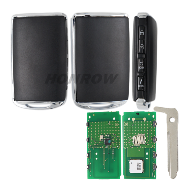For Mazda 4 button smart remote key with 315MHz ID49 Chip FCC ID: WAZSKE13D03 IC: 662F-SKE13D03 Model: SKE13D-03 Fitment: M6        2019-2020 MX-5 Miata RF   2020-2021