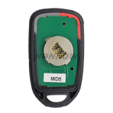 For Mazda 3+1 button remote key with 313.8MHZ KPU41805