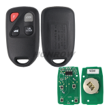 For Mazda 3+1 button remote key with 313.8MHZ KPU41805