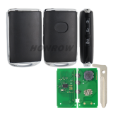 For Mazda 3 button smart remote key with 315MHz AES 6A CHIP  FCC ID: WAZSKE11D01 IC: 662F-SKE11D01 Model: SKE11D-01 with Hatch button