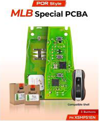 XHORSE MLB speciaI PCBA 3 button Smart key XSMPS1EN,support MLBfor AU,VW,bentley,porsche,lambor ghini