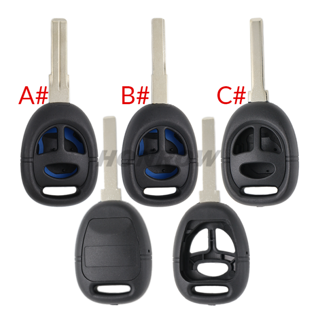 For Opel Saab 3 button remote key blank
