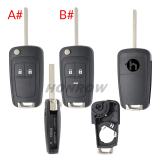 For Opel 2/3/ button remote key blank