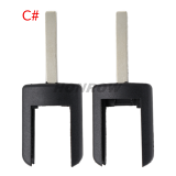 For Opel key blade A# HU46 left key blade B# YM28 right key blade C# HU101 key blade D# HU43  key blade