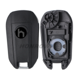 For Opel 3 button remote  Key Shell with VA2 307 blade