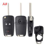 For Opel 2+1/3/3+1 button remote key blank