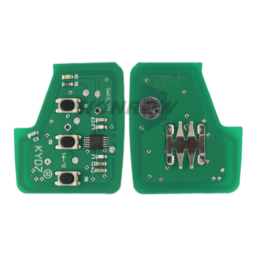 For Chevrolet 3 button remote key with 434mhz