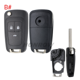 For Opel 2/3/3+/4+1 button remote key blank