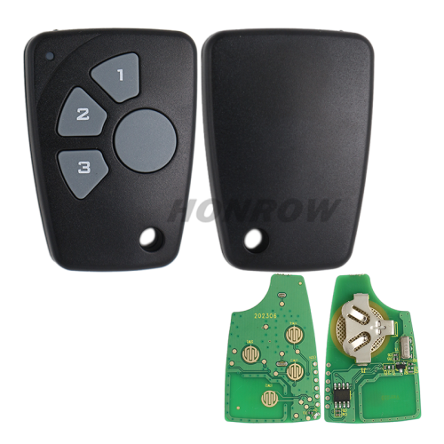 For Chev 4 button remote key with 434mhz