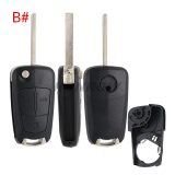 For Opel 2/3 button flip remote key blank