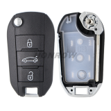 For Opel 3 button remote  Key Shell with VA2 307 blade