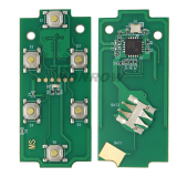 For Chev black 4 button remote key with 433mhz