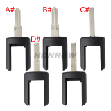 For Opel key blade A# HU46 left key blade B# YM28 right key blade C# HU101 key blade D# HU43  key blade