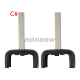 For Opel key blade A# HU46 left key blade B# YM28 right key blade C# HU101 key blade D# HU43  key blade