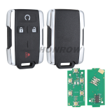 For Chevrolet 3+1 button smart key with 315Mhz FCCID:M3N32337100
