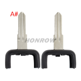 For Opel key blade A# HU46 left key blade B# YM28 right key blade C# HU101 key blade D# HU43  key blade