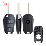 For Opel 3 button remote  Key Shell with VA2 307 blade