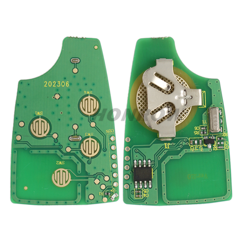 For Chev 4 button remote key with 434mhz