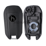 For Opel 3 button remote  Key Shell with VA2 307 blade