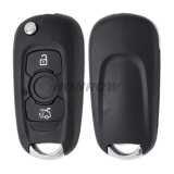 For Opel 2 button Flip Folding remote key case
