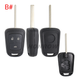 For Opel 2/3 button remote key shell