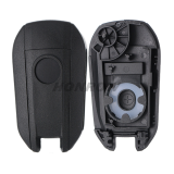 For Opel 3 button remote Key Shell with HU83 407 blade
