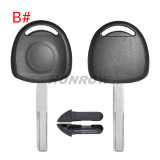 For GTL high quality Opel transponder key blank (No Logo)