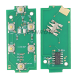 For Chevrolet black 4+1 button remote key with 315mhz FCC ID：M3N32337100