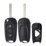 For Opel 2 button Flip Folding remote key case
