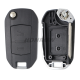 For Opel 2 button modified  flip remote key blank