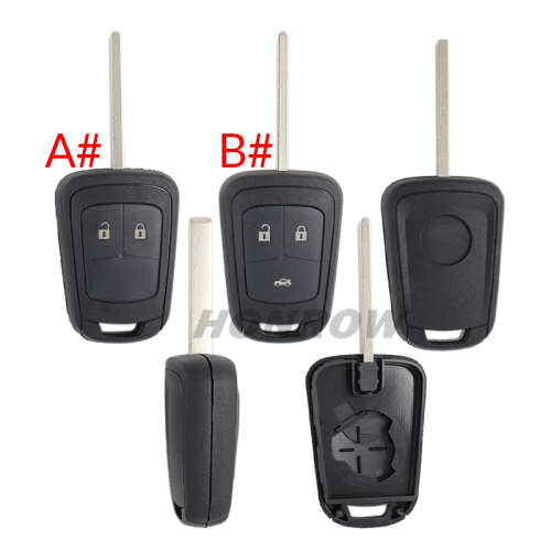 For Opel 2/3 button remote key shell