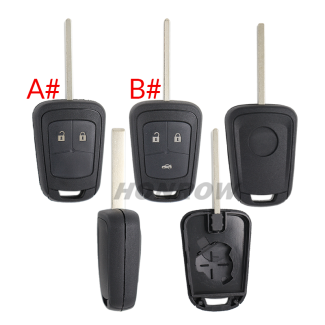 For Opel 2/3 button remote key shell