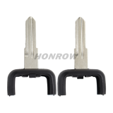 For Opel 3 button remote key shell with key blade A# HU46 left key blade B# YM28 right key blade C# HU101 key blade D# HU43  key blade
