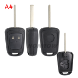 For Opel 2/3 button remote key shell