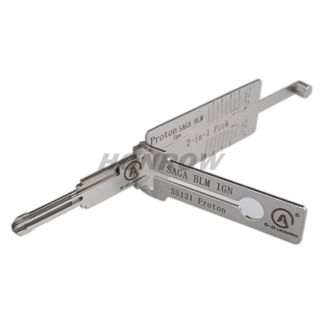 Lishi Tool SAGA BLM IGN SS131 Proton 2 in 1 lock pick lishi style lock pick 2 in 1 tool for proton