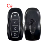 For Ford Tourneo Custom Equator JMC 4 button smart key shell