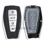 Original For Geely 4 Button Smart Remote Key Keyless 434Mhz with NCF29AxTT HITAG3 47 Chip