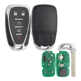 For Chevrolet smart card 4+1 button remote key with HITAG 2 / 46 CHIP 315Mhz  FCC ID: HYQ4EA IC: 1551a-4EA PN: 13590048, 13589533, 13508769, 13584497