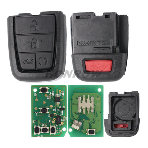 For Chev 4+1 button remote key with 434mhz