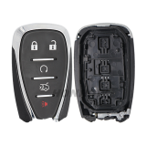 For Chevrolet smart card 4+1 button remote key with HITAG 2 / 46 CHIP 433Mhz