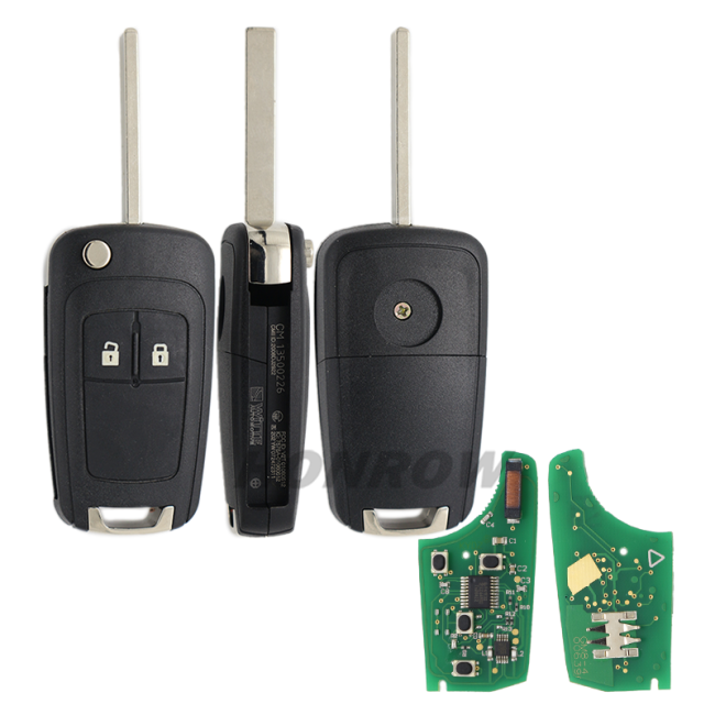 For Chev keyless 2 Button remote control with 433MHZ  and 7952chip