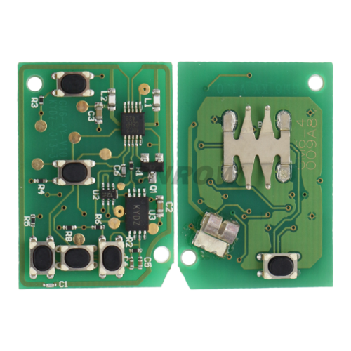 For Chev 4+1 button remote key with 434mhz