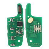 For Chevrolet 3 button flip remote key with PCF7941E /  HITAG 2 / 46 CHIP chip 315Mhz