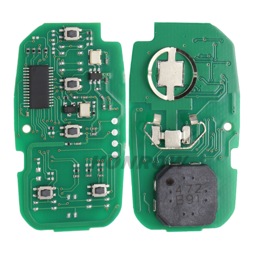For Chevrolet smart card 4+1 button remote key with HITAG 2 / 46 CHIP 315Mhz  FCC ID: HYQ4EA IC: 1551a-4EA PN: 13590048, 13589533, 13508769, 13584497